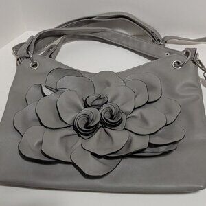 Big Flower Purse with Clasp